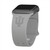 Indiana Hoosiers Engraved Silicone Sport Compatible with Apple Watch Band - Gray