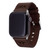 Virginia Tech Hokies Leather Band Compatible with Apple Watch - Brown