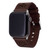 Image of Texas A&M Aggies Leather Compatible with Apple Watchband - Brown