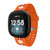 Image of Clemson Tigers HD Watch Band Compatible with Fitbit Versa 3 and Sense - Stripes