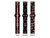 Image of Texas Tech Red Raiders HD Watch Band Compatible with Fitbit Versa 3 and Sense - Repeating