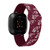 Image of Texas A&M Aggies HD Watch Band Compatible with Fitbit Versa 3 and Sense - Repeating