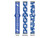 Image of Kentucky Wildcats HD Watch Band Compatible with Fitbit Versa 3 and Sense - Repeating