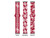 Image of Oklahoma Sooners HD Watch Band Compatible with Fitbit Versa 3 and Sense - Repeating