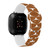 Image of Texas Longhorns HD Watch Band Compatible with Fitbit Versa 3 and Sense - Repeating