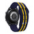 Image of Michigan Wolverines HD Watch Band Compatible with Samsung & More - Stripes