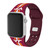 Image of Virginia Tech Hokies HD Watch Band Compatible with Apple Watch - Stripes