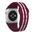 Image of Texas A&M Aggies HD Watch Band Compatible with Apple Watch - Stripes