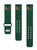 Image of Miami Hurricanes Silicone Watch Band Compatible with Samsung & More - Green