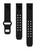 West Virginia Mountaineers Engraved Silicone Sport Quick Change Watch Band - Black