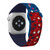 Image of Peanuts Patriotic Flag HD Watch Band Compatible with Apple Watch