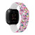 Image of Peanuts Valentines XO HD Watch Band Compatible with Fitbit Versa 3 & Sense