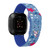 Image of Peanuts Patriotic Red White & Blue HD Watch Band Compatible with Fitbit Versa 3 & Sense