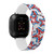 Image of USPS Patriotic Stars HD Watch Band Compatible with Fitbit Versa 3 & Sense