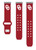 Oklahoma Sooners Silicone Watch Band Compatible with Fitbit Versa 3 and Sense (Crimson)