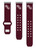 Image of Florida State Seminoles Silicone Watch Band Compatible with Fitbit Versa 3 and Sense (Maroon)