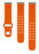 Tennessee Volunteers Engraved Silicone Watch Band Compatible with Fitbit Versa 3 and Sense (Orange)