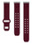 Image of Iowa State Cyclones Engraved Silicone Watch Band Compatible with Fitbit Versa 3 and Sense (Maroon)