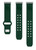 Image of Baylor Bears Engraved Silicone Watch Band Compatible with Fitbit Versa 3 and Sense (Green)