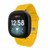 Baylor Bears Engraved Silicone Watch Band Compatible with Fitbit Versa 3 and Sense (Yellow)