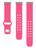Virginia Cavaliers Engraved Silicone Watch Band Compatible with Fitbit Versa 3 and Sense (Pink)