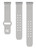 Wisconsin Badgers Engraved Silicone Watch Band Compatible with Fitbit Versa 3 and Sense (Gray)