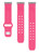 Baylor Bears Engraved Silicone Watch Band Compatible with Fitbit Versa 3 and Sense (Pink)