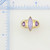 Image of Size 7 14K Yellow Gold Ring with Lavender Jadeite Jade & Amethyst