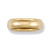 Size 7 14K Yellow Gold & Translucent Yellow Jadeite Jade Saddle Ring