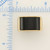 Image of Size 7 14K Yellow Gold Flat Wide Saddle Ring with Black Nephrite Jade