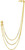 Image of Ania Haie Gold-Plated Draping Swing Ear Cuff
