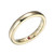 ELLE Jewelry - "Simpatico Collection" Gold-Plated Sterling Silver Classic Band Ring