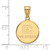 Image of Sterling Silver Gold-plated LogoArt The Citadel C With Star Medium Pendant Image of Sterling Silver Gold-plated LogoArt The Citadel C With Star Medium Pendant
