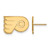 Image of 14k Yellow Gold NHL LogoArt Philadelphia Flyers Small Post Earrings