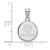 Image of Sterling Silver Rhodium-plated LogoArt The Citadel Small Pendant Image of Sterling Silver Rhodium-plated LogoArt The Citadel Small Pendant