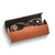 Brown Leatherette Magnetic Closure Eyeglass Case (Gifts)