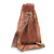 Image of American Bison Leather Brown Zippered Sling Bag (Gifts)