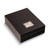 Image of Espresso Finish Wood 6-Cigar Humidor with Spanish Cedar Lining and External Hygrometer (Gifts)