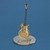 Glass Baron Gold-tone Classic Electric Guitar Glass Figurine (Gifts)