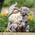 Gnome with Puppy Statue (Gifts)