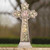 Image of Josephs Studio Stone Resin 26 inch Rose Garden Cross (Gifts)