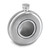 4.5 ounce Brushed Stainless Steel and Crystal Flask (Gifts)