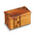 Paw Prints Remembrance Keepsake Handcrafted Wooden Box (Gifts)