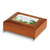 Live For The Moments You Can't Put Into Words Wood Grain 4x6 Photo Velvet Lining Keepsake Box (Gifts)