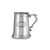 17 ounce Classic Stainless Steel Glass Bottom Pewter Plate Tankard (Gifts)