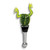 Image of Handcrafted Glass Green Frog Bottle Stopper (Gifts)