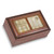 FOREVER IN OUR HEART Bereavement Sentiment Woodgrain Resin Music Box (Plays You Light Up My Life) (Gifts)