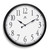 Black Bromidic 16 inch Quartz Movement Wall Clock