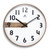 Woodgrain Stripe 12 inch Quartz Movement Wall Clock