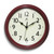 Red Retro Style 9.5 inch Square Wall Clock